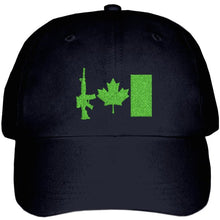 Load image into Gallery viewer, Military Ballcap with Canada C7 Rifle Flag