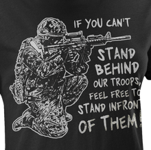 Load image into Gallery viewer, Stand Behind Our Troops Women's T-Shirt