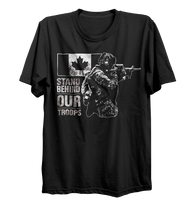 Load image into Gallery viewer, Stand Behind Our Troops Mk. 2 T-Shirt