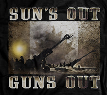 Load image into Gallery viewer, Suns Out Guns Out Artillery T-Shirt