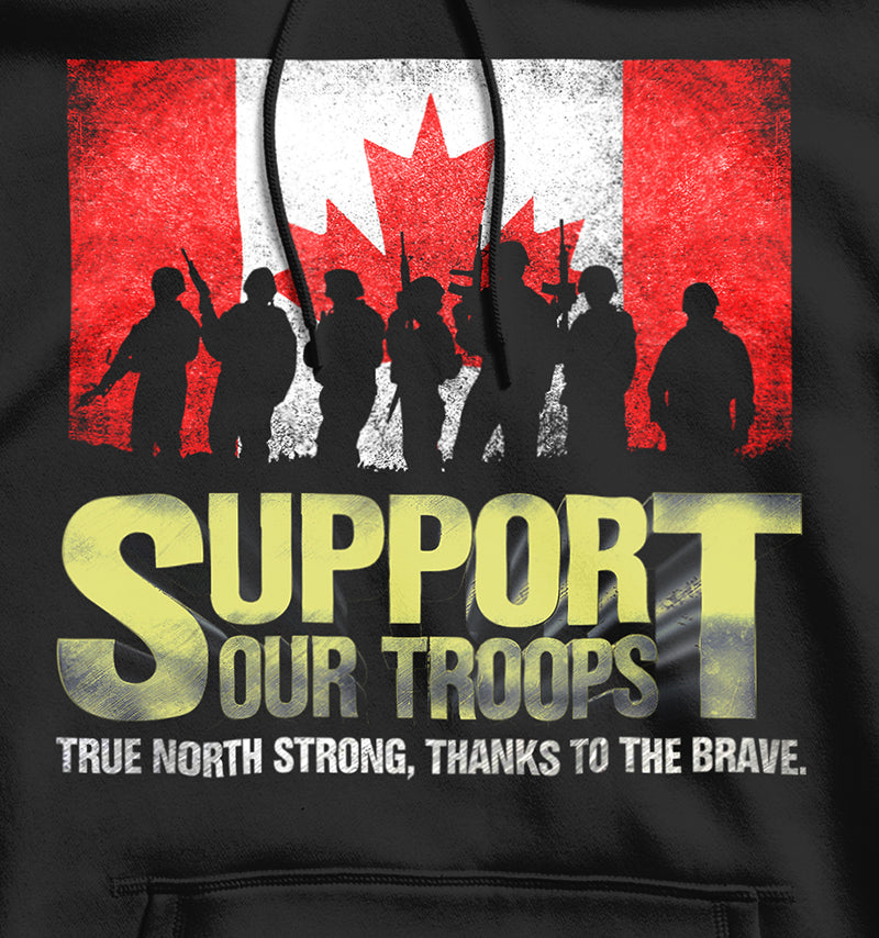 Support the deals troops hoodie