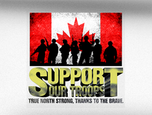 Load image into Gallery viewer, Support Our Troops Bumper Sticker