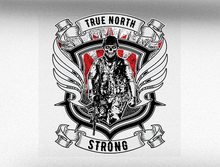 Load image into Gallery viewer, True North Strong Vehicle Bumper Sticker