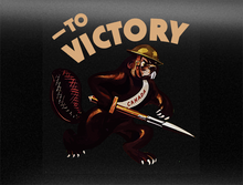 Load image into Gallery viewer, To Victory World War 2 Vehicle Bumper Sticker