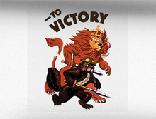 Load image into Gallery viewer, To Victory Mk. 2 World War 2 Vehicle Bumper Sticker