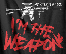 Load image into Gallery viewer, I Am The Weapon T-Shirt V2