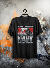 Load image into Gallery viewer, Warriors on Water Navy T-Shirt