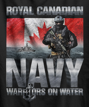 Load image into Gallery viewer, Warriors on Water Navy T-Shirt