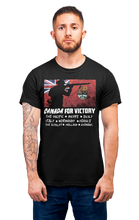 Load image into Gallery viewer, Canadian Army World War 2 Battles T-Shirt