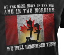Load image into Gallery viewer, We Will Remember Them Memorial Women's T-Shirt