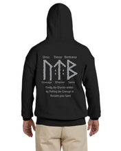 Load image into Gallery viewer, VALHALLA VISIONS COUNSELLING CLINIC HOODIE
