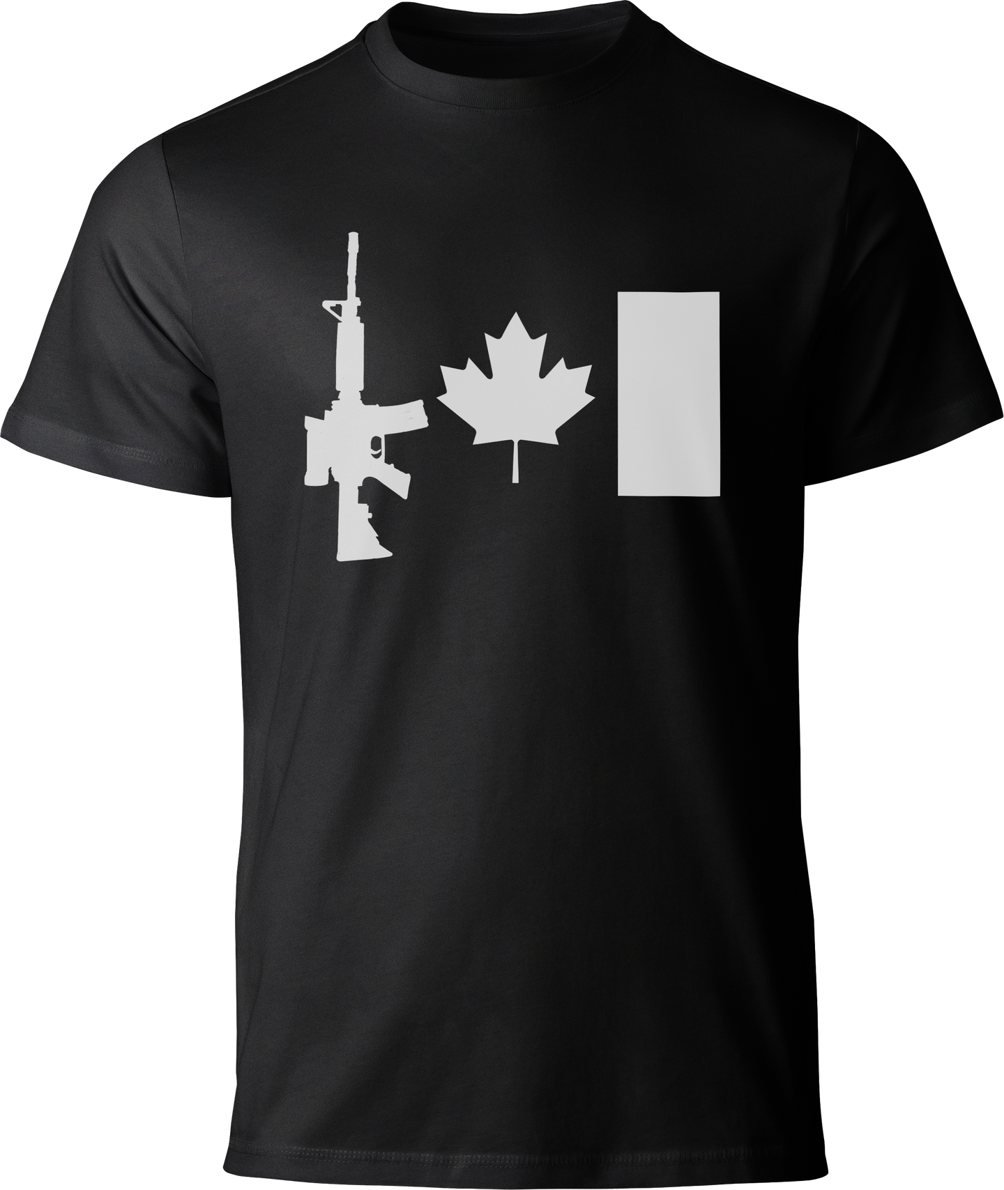 C7 Rifle Canada Flag T-Shirt