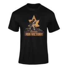 Load image into Gallery viewer, Canada For Victory v4 World War 2 Attack T-Shirt
