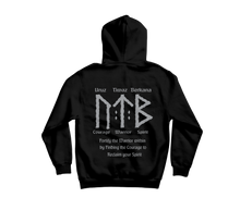 Load image into Gallery viewer, VALHALLA VISIONS COUNSELLING CLINIC HOODIE
