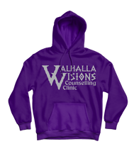 Load image into Gallery viewer, VALHALLA VISIONS COUNSELLING CLINIC HOODIE
