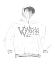 Load image into Gallery viewer, VALHALLA VISIONS COUNSELLING CLINIC HOODIE
