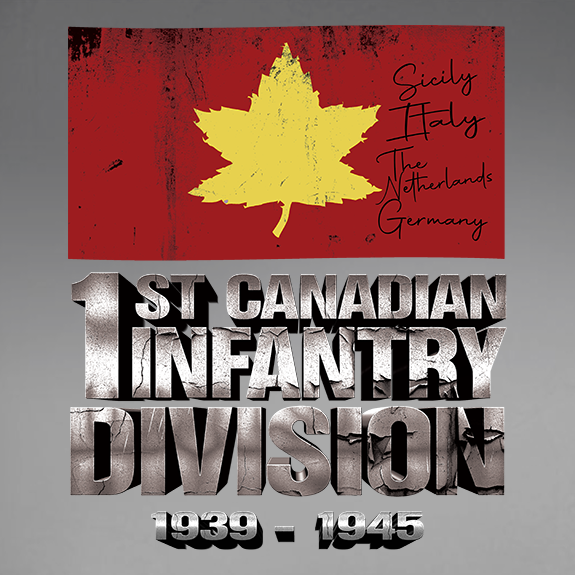 1st Canadian Infantry Divison World War 2 Decal