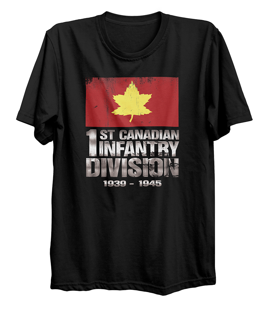1st Canadian Infantry Division World War 2 T-Shirt