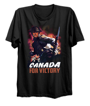 Load image into Gallery viewer, Canada For Victory World War 2 Grenadier T-Shirt
