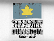 Load image into Gallery viewer, 3rd Canadian Infantry Divison Army World War 2 Vehicle Bumper Sticker
