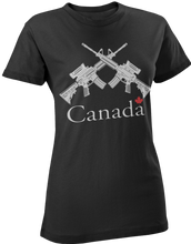 Load image into Gallery viewer, Crossed Rifles Canada Women&#39;s T-Shirt
