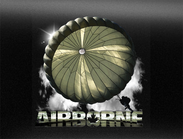 Airborne Vehicle Bumper Sticker