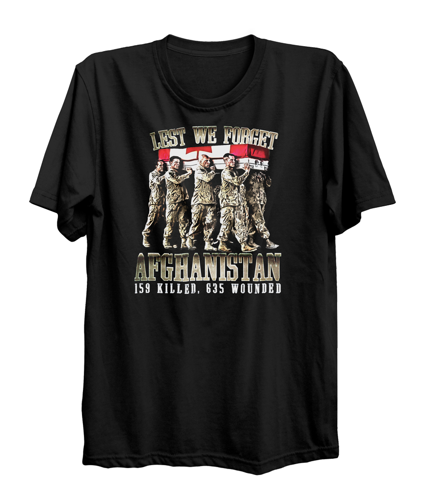 Afghanistan Remembrance T-Shirt