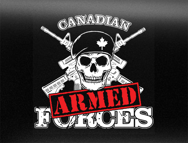 Armed Forces Vehicle Bumper Sticker
