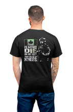 Load image into Gallery viewer, Die On My Feet Canadian Military T-Shirt
