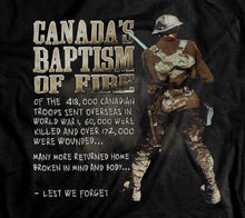 Load image into Gallery viewer, Historic World War 1 Baptism of Fire Memorial Hoodie
