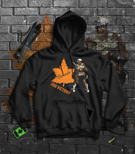 Load image into Gallery viewer, Canada For Victory World War 1 Bayonette Soldier Hoodie
