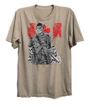 Load image into Gallery viewer, Canadian Soldier Bone Pile T-Shirt
