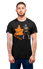 Load image into Gallery viewer, Canada For Victory World War 1 Bayonette Soldier T-Shirt
