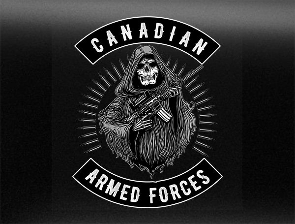 Armed Forces Reaper Bumper Sticker Mk. 2