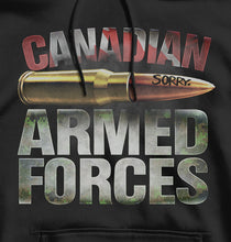 Load image into Gallery viewer, Armed Forces &quot;Sorry&quot; Hoodie
