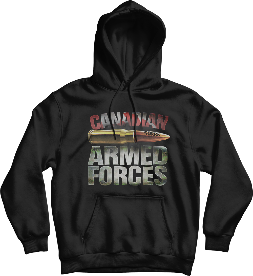 Armed Forces Sorry Hoodie