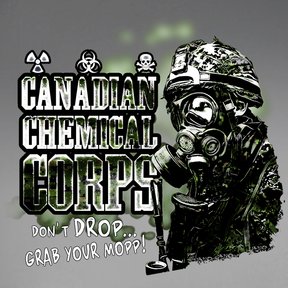 Canadian Chemical Corps Decal