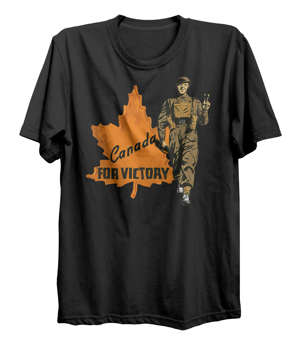 Canada For Victory V1 T-Shirt