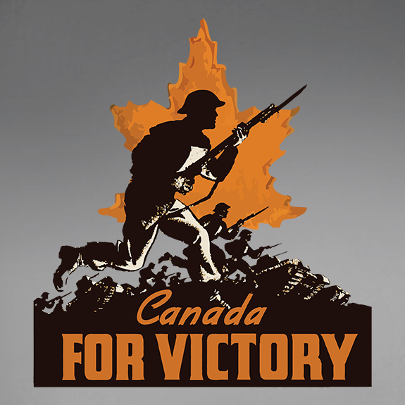 Canada For Victory V5 Decal
