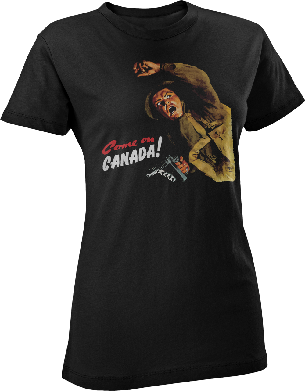 Come On Canada WW2 Women's T-Shirt