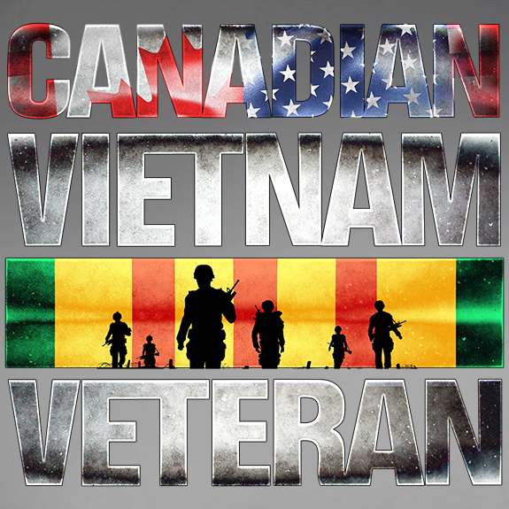 Canadian Vietnam Veteran Window Decal