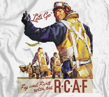 Load image into Gallery viewer, Fight And Fly With The Air Force World War 2 T-Shirt
