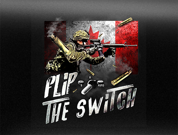 Flip The Switch Automatic Fire Bumper Sticker