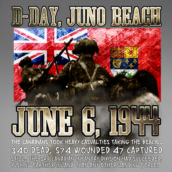 D-Day Juno Beach World War 2 Decal