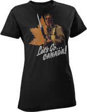 Load image into Gallery viewer, Let&#39;s Go Canada! World War 2 Women&#39;s T-Shirt

