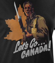 Load image into Gallery viewer, Let&#39;s Go Canada! World War 2 Women&#39;s T-Shirt
