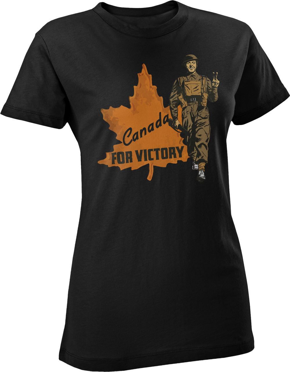 Canada For Victory Mk. 1 Women's T-Shirt