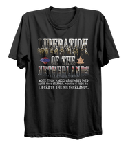 Load image into Gallery viewer, Historic Liberation of the Netherlands Memorial World War 2 T-Shirt
