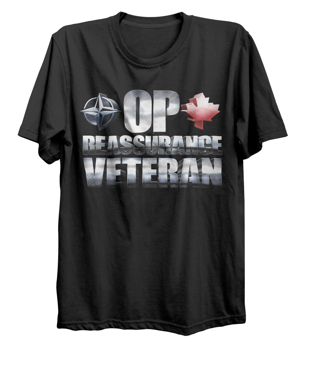 Operation REASSURANCE Veteran T-Shirt