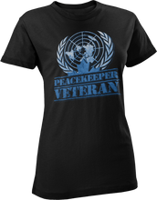 Load image into Gallery viewer, Peacekeeper - Veteran Women&#39;s T-Shirt
